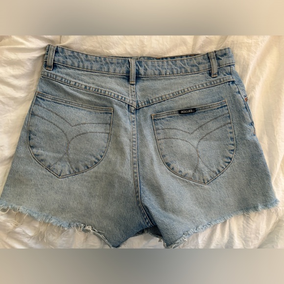 Rolla’s High Rise Cut Off Jean Shorts - Picture 6 of 6